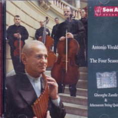 CD Clasica: Gheorghe Zamfir – Antonio Vivaldi - The Four Seasons ( ca nou )