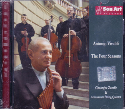 CD Clasica: Gheorghe Zamfir &amp;ndash; Antonio Vivaldi - The Four Seasons ( ca nou ) foto