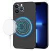Husa silicon iPhone 13 Pro Max Techsuit SoftFlex MagSafe, negru