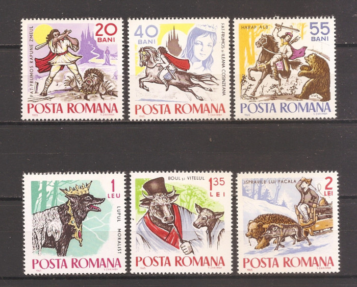 Romania 1965, LP 609 - Fabule si basme, MNH