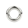 Inel pentru testicule MR. STEEL MBS Stackable Weight, cu deschidere magnetică, din oțel inoxidabil, diametru 4.2 cm (mediu), argintiu