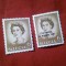 2 Timbre St.Lucia 1964 R. Elisabeta II si 1967 cu supratipar , 6c