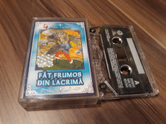 CASETA AUDIO MIHAI EMINESCU-FAT FRUMOS DIN LACRIMA FOARTE RARA!! ORIGINALA ROTON foto