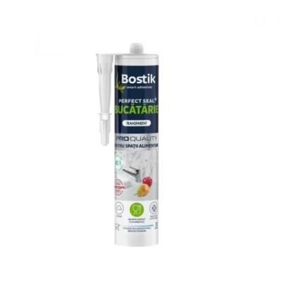 Silicon neutral bucatarie Perfect Seal alb 280ml foto