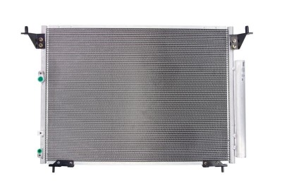Condensator climatizare Toyota HI-ACE (HX10), 08.2001-2006, motor 2.5 D-4D, 65 kw/75 kw diesel, cutie manuala, full aluminiu brazat, 645 (608)x462 (4 foto