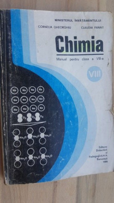Chimia. Manual pentru clasa a 8-a - Cornelia Gheorghiu, Claudia Panait foto