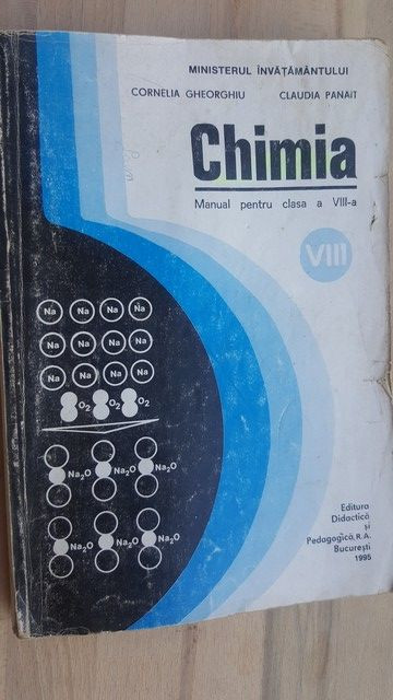 Chimia manual pentru clasa a VIII-a- Cornelia Gheorghiu, Claudia Panait UZATA