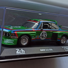 Macheta BMW 3.5 CSL E9 24 Le Mans 1976 - IXO/Altaya 1/43