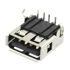 Conector USB A, ADAM TECH, USB-A-S-RA, T138154