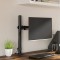 vidaXL Suport de perete pentru monitor VESA 75/100 mm, negru, oțel 358001