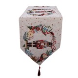 Cumpara ieftin Traversa masa Craciun Spargatorul de Nuci poliester multicolor 33x180 cm