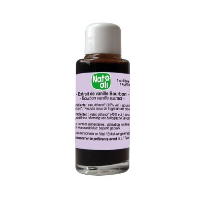 Extract de vanilie Bourbon, bio, 15ml, Nat-ali foto