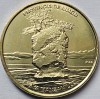 Moneda Costa Rica 25 Colones 2023, Provincia Lim&oacute;n, Necirculata