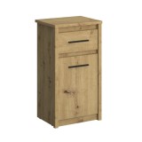 Cumpara ieftin Comoda PAL stejar Artisan Airon 47x36.4x86.6 cm