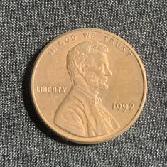 Moneda One Cent 1992 USA