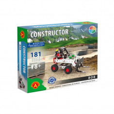 Set constructie 181 piese metalice Constructor Bob Incarcatorul frontal, Alexander EduKinder World