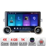 Navigatie Toyota Verso 2010-2016 Kit-133 Edotec 4+64 10.5 inch Incell 1K android Wifi 5Ghz gps internet CarStore Technology