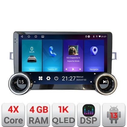 Navigatie Toyota Verso 2010-2016 Kit-133 Edotec 4+64 10.5 inch Incell 1K android Wifi 5Ghz gps internet CarStore Technology