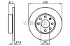 Disc frana OPEL CORSA C (F08, F68) (2000 - 2009) BOSCH 0 986 479 189