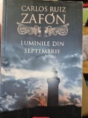 Luminile din septembrie de Carlos Ruiz Zafon