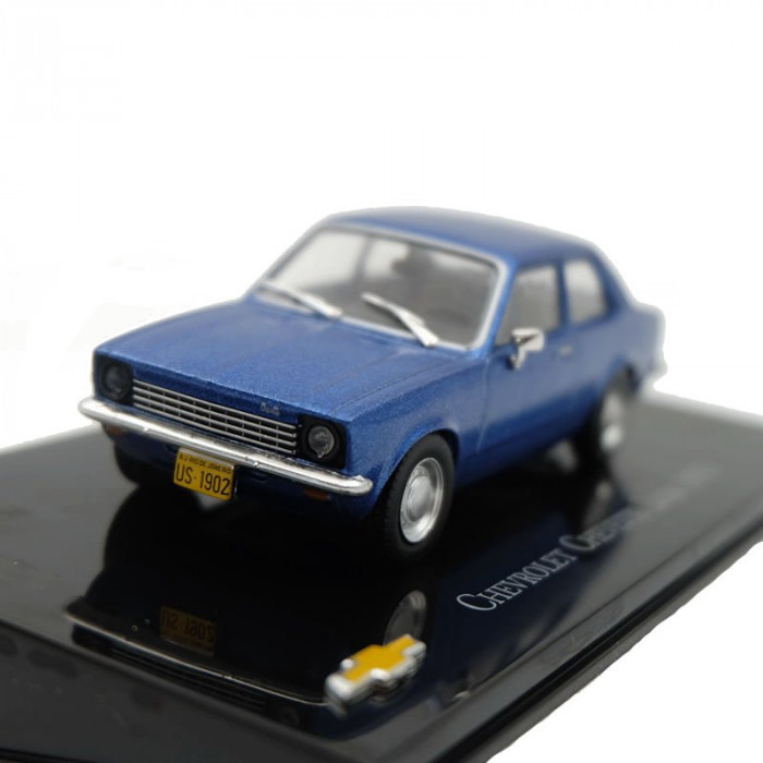 Macheta auto Chevrolet Chevette Luxo 1973 albastru, 1:43 Ixo