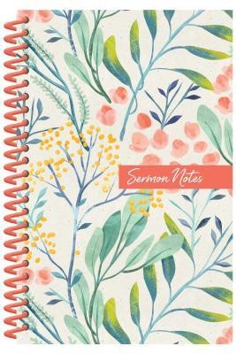 Sermon Notes Journal [floral] foto