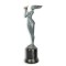 Femeie cu porumbel-statueta moderna din bronz BF-20