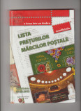 LISTA PRETURILOR MARCILOR POSTALE RAMANESTI 2013