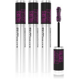 Maybelline The Falsies Lash Lift Extra Black mascara pentru volum și alungire 3x