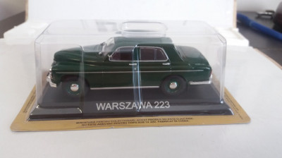 Macheta WARSZAWA 223 1964 - DeAgostini Masini de Legenda, 1/43, noua. foto