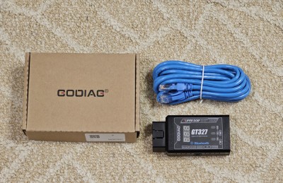 GODIAG GT327 SUPER DOIP ENET ELM327 v1.5 BT 4.0 OBD II pt. iOS/Android/Windows foto