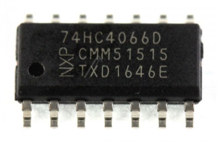 C.I. COMUTATOR, SOIC-14 74HC4066D TEXAS-INSTRUMENTS