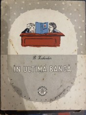 In ultima banca - B. Zahoder 1957 colectia insira-te margarite foto