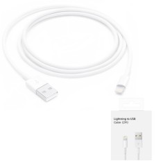 Cablu de Date USB-A la Lightning, 2m - Apple (MD819ZM/A) - White (Blister Packing)
