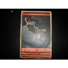 Spirit Si Materie - C. Stanulescu , 20693
