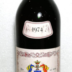 Z 31 -vin ROSE' GRADELLO, ROSA, CASTEGGIO ITALY, recoltare 1974. CL 72, GR 12,5