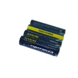 Set 4 baterii alcaline AAA R3, Esperanza High Power 95983, 1.5V