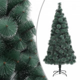 Brad de Crăciun artificial cu suport, verde, 180 cm, PET