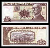 CUBA █ bancnota █ 10 Pesos █ 2017 █ P-117 █ UNC █