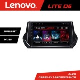 Navigatie Peugeot 2008 2020- Android radio gps internet 8 core 6+128 Lenovo CarStore Technology