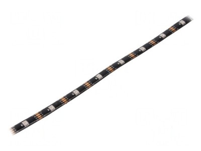 Bandă LED RGB 5050 5V 30 LED/m 10mm IP65 140&amp;deg; foto