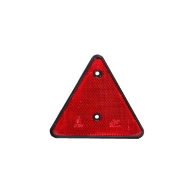 Triunghi rosu reflectorizant cu prindere in 2 puncte Cod: TR014 foto