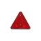 Triunghi rosu reflectorizant cu prindere in 2 puncte Cod: TR014