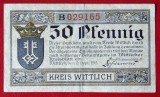 Germania notgeld 50 pfennig 1919 Wittlich **