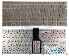 Tastatura Laptop Acer Aspire TravelMate B113 E gri foto