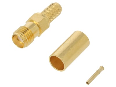 Conector SMA mamă drept 50&amp;Omega; foto