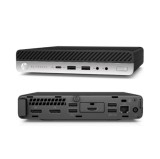 Unitate PC Refurbished, HP ProDesk 400 G5 USFF &ndash; i5-8500T, 8GB RAM, SSD 256GB SATA, Windows 11 Pro | Solutie compacta si eficienta pentru birou, cu pe