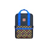 Rucsac Casual LEGO Tribini Fun Large - design Heads and Cup - albastru