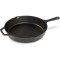 Tigaie adanca rotunda din fonta cu maner Navaris - 25 cm, 48585.01.2