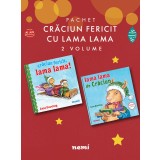 Pachet Crăciun fericit cu Lama Lama 2 vol. - Anna Dewdney